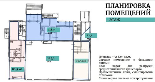 1200 м², производственное помещение 1 500 000 ₽ в месяц - изображение 10