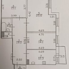 Квартира 95 м², 3-комнатная - изображение 2