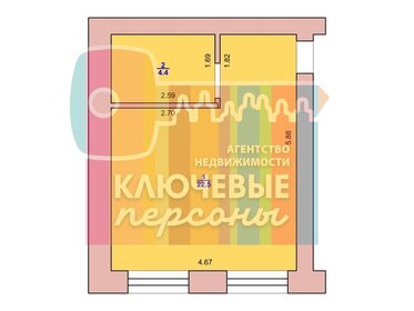 Квартира 26,9 м², студия - изображение 5