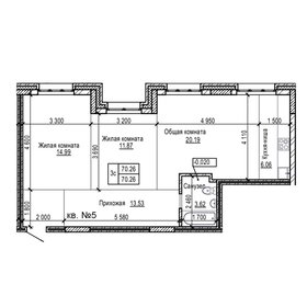 73,2 м², 3-комнатная квартира 8 412 250 ₽ - изображение 63