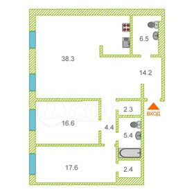 Квартира 107,7 м², 2-комнатная - изображение 1