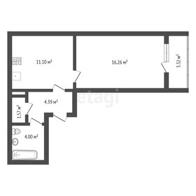 37,2 м², 1-комнатная квартира 4 300 000 ₽ - изображение 33