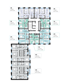 43,7 м², 2-комнатная квартира 12 000 000 ₽ - изображение 84