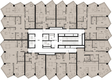 115 м², 3-комнатная квартира 60 500 000 ₽ - изображение 119