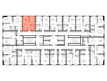 31 м², 1-комнатная квартира 5 200 000 ₽ - изображение 99