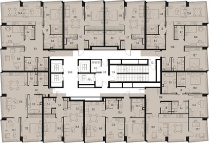 126,5 м², 4-комнатная квартира 76 448 880 ₽ - изображение 36