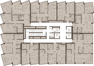 83,5 м², 3-комнатная квартира 65 417 576 ₽ - изображение 30