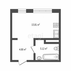 Квартира 24,6 м², студия - изображение 1