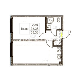 32,1 м², 1-комнатная квартира 7 200 000 ₽ - изображение 84