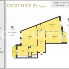 Квартира 90,4 м², 3-комнатная - изображение 2