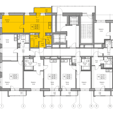 Квартира 45,2 м², 1-комнатная - изображение 4