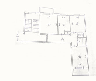 61,2 м², 3-комнатная квартира 4 200 000 ₽ - изображение 13