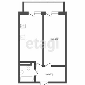 Квартира 43 м², 1-комнатная - изображение 1