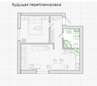 30 м², 1-комнатная квартира 3 990 000 ₽ - изображение 118