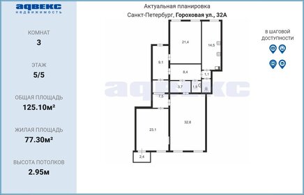 102,9 м², 5-комнатная квартира 16 350 000 ₽ - изображение 77