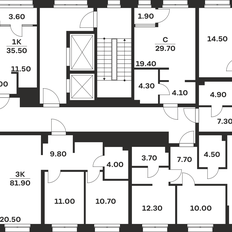Квартира 81,9 м², 3-комнатная - изображение 3