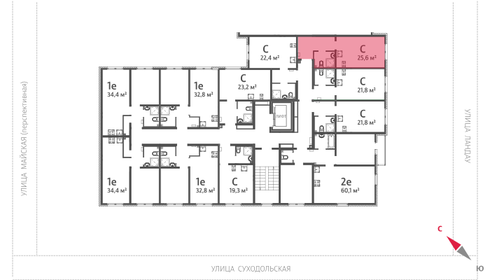 24,7 м², квартира-студия 4 000 000 ₽ - изображение 42