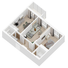Квартира 67,9 м², 2-комнатная - изображение 3
