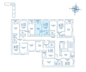 37,9 м², 1-комнатная квартира 4 530 245 ₽ - изображение 29