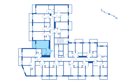 26 м², квартира-студия 4 600 000 ₽ - изображение 142