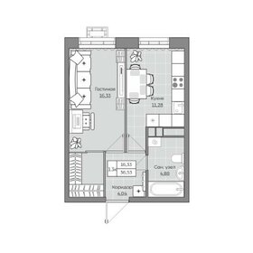 36,3 м², 1-комнатная квартира 6 763 000 ₽ - изображение 30