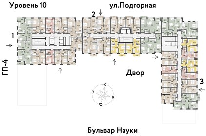 44,5 м², 2-комнатная квартира 6 090 000 ₽ - изображение 10