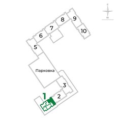 Квартира 77 м², 3-комнатная - изображение 4