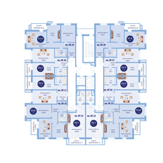 Квартира 55,8 м², 2-комнатная - изображение 3