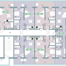 Квартира 61,6 м², 2-комнатные - изображение 3