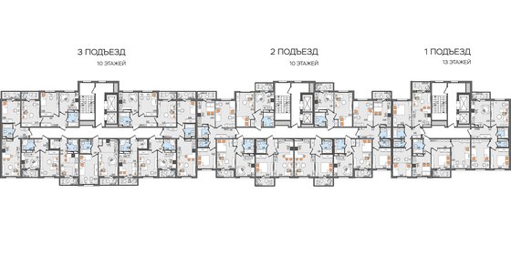 96,4 м², 3-комнатная квартира 7 150 000 ₽ - изображение 53