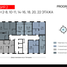 Квартира 50,8 м², 2-комнатная - изображение 3