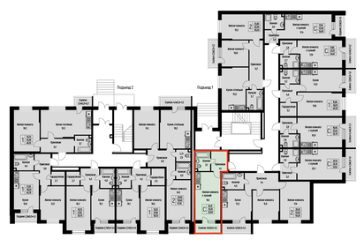 24,8 м², квартира-студия 3 224 000 ₽ - изображение 10