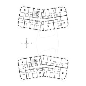 132,7 м², 3-комнатная квартира 94 940 736 ₽ - изображение 32