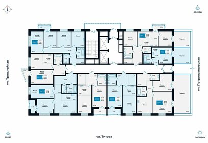 64,6 м², 3-комнатная квартира 6 300 000 ₽ - изображение 40
