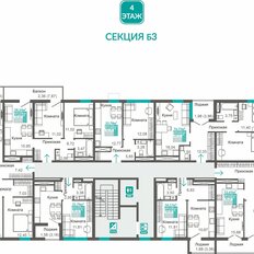 Квартира 64,4 м², 2-комнатная - изображение 2