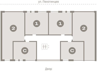 Квартира 65,2 м², 2-комнатная - изображение 2