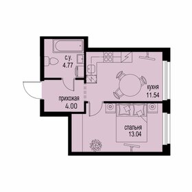 32,8 м², 1-комнатная квартира 5 200 000 ₽ - изображение 75