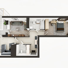 Квартира 70,5 м², 3-комнатная - изображение 3
