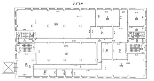 4632 м², офис 6 523 400 ₽ в месяц - изображение 48