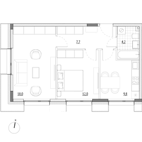 45,5 м², 2-комнатная квартира 6 470 000 ₽ - изображение 88