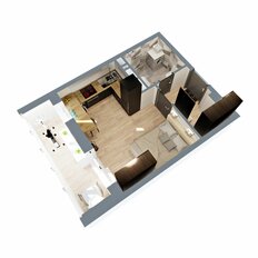 Квартира 25,9 м², студия - изображение 3