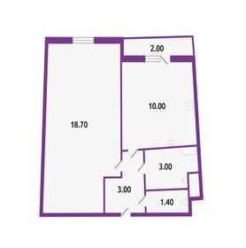 Квартира 36,1 м², 1-комнатная - изображение 1