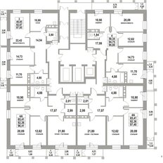 Квартира 96,4 м², 4-комнатная - изображение 2