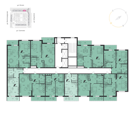 23,9 м², квартира-студия 6 000 000 ₽ - изображение 94