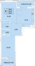 40,5 м² дом, 13,5 сотки участок 13 500 000 ₽ - изображение 21