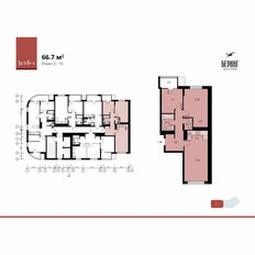 Квартира 68,3 м², 3-комнатная - изображение 4