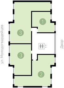 106,5 м², 3-комнатная квартира 12 200 000 ₽ - изображение 39