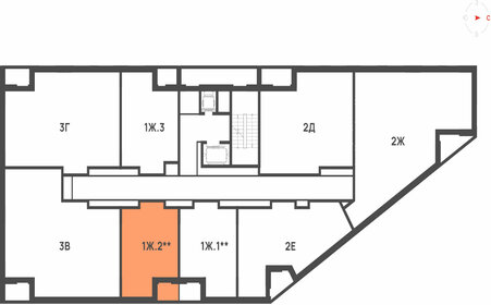 31,6 м², 1-комнатная квартира 6 000 000 ₽ - изображение 123