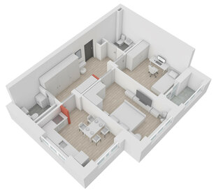 57,3 м², 2-комнатная квартира 7 016 385 ₽ - изображение 17