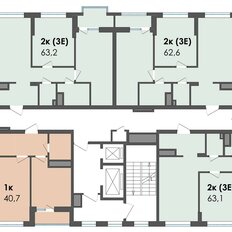 Квартира 62,6 м², 2-комнатная - изображение 4